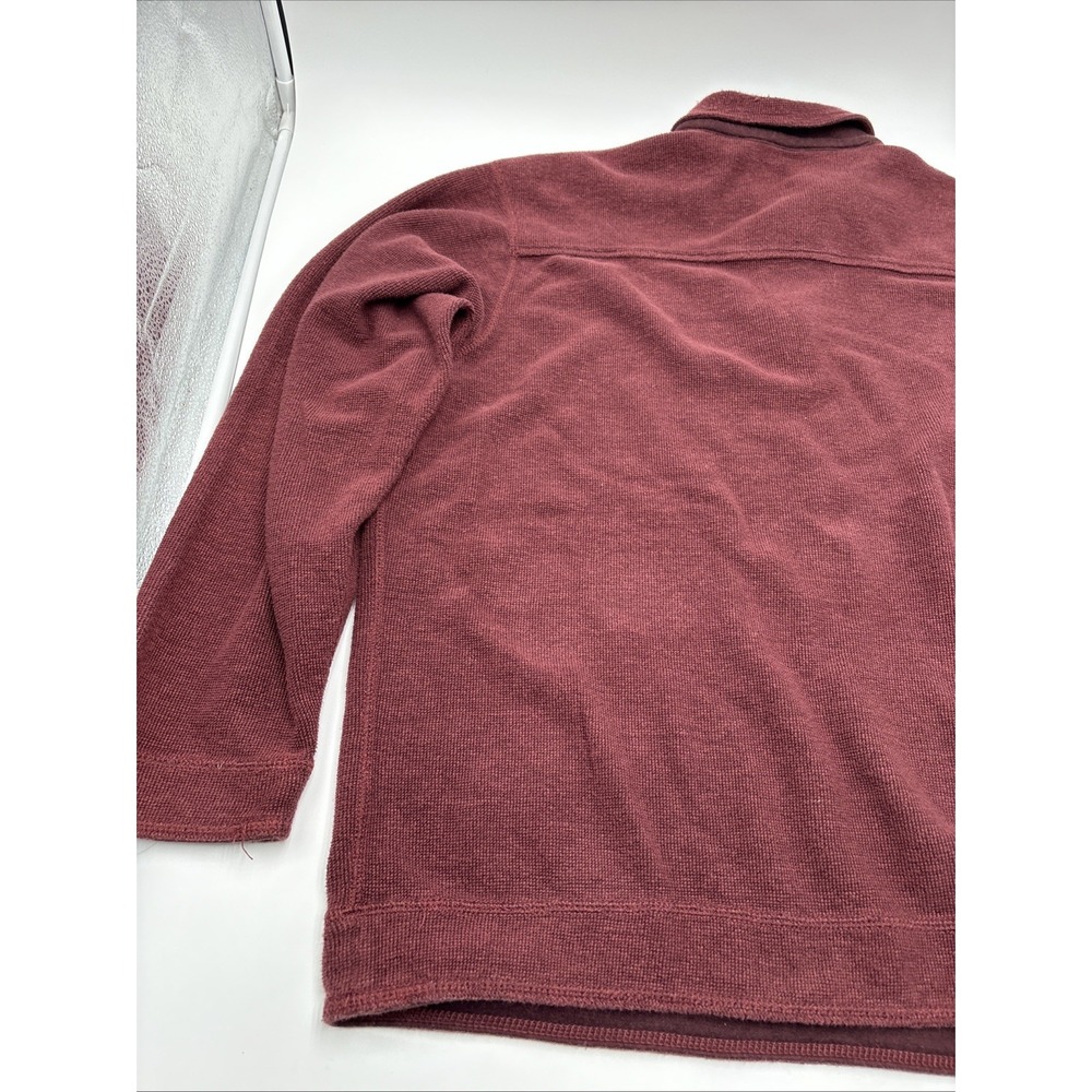 Indigo Palms Mens Sweater Half Zip Pull Over Brown Size Extra Large Long Sleeve - Picture 10 of 13